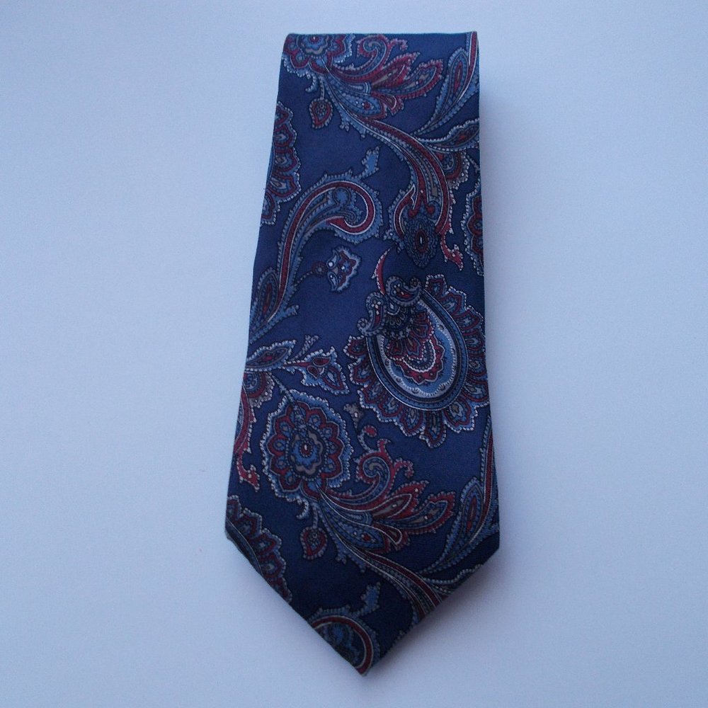 VTG WOODWARD Silk Men's Neck Tie Paisley L 59" W4"